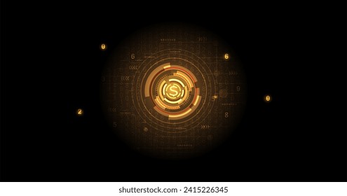 Abstract technology background vector illustration