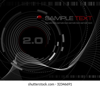 Abstract technology background - vector illustration