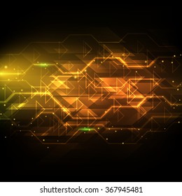 Abstract Technology Background Vector Illustration