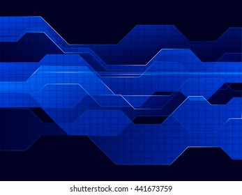 Abstract Technology Background. Vector Illustration EPS10