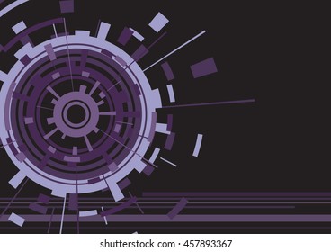 Abstract Technology Background vector illustration