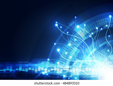 Abstract technology background ,vector illustration