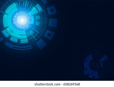 Abstract Technology Background. Vector illustration