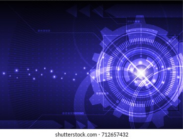 Abstract technology background. Vector illustration