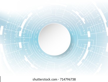 Abstract Technology Background. Vector illustration
