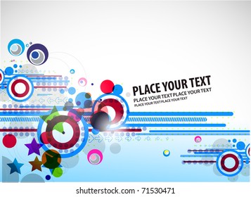 Abstract technology background, vector illustration.