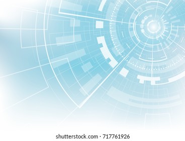 Abstract Technology Background. Vector illustration