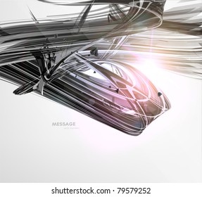 Abstract technology background - vector illustration. Eps10.
