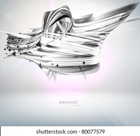 Abstract technology background - vector illustration. Eps10.