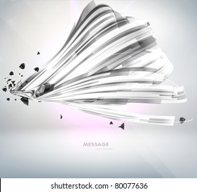 Abstract technology background - vector illustration. Eps10.
