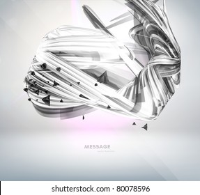 Abstract technology background - vector illustration. Eps10.
