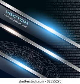 Abstract technology background - vector illustration