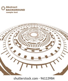 Abstract technology background. Vector illustration.