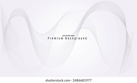 Fondo Abstractas De La Tecnología, Fondo De La Onda, Fondo Del Centro De La Tecnología, Fondo De La Línea