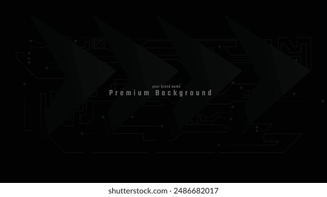 Abstract Technology Background, Wave Background, Technology Hub Background, Line Background