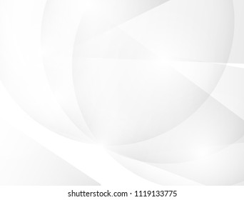 Abstract technology background white and gray geometric modern design background vector