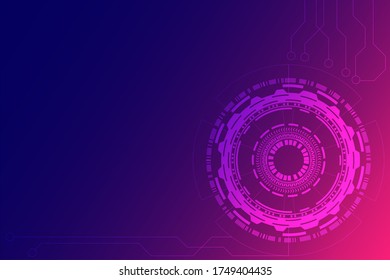 Abstract technology background.Digital technology banner concept,graphic design,Communication innovation background
