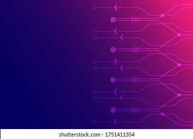 Abstract technology background.Digital technology banner concept,graphic design,Communication innovation background