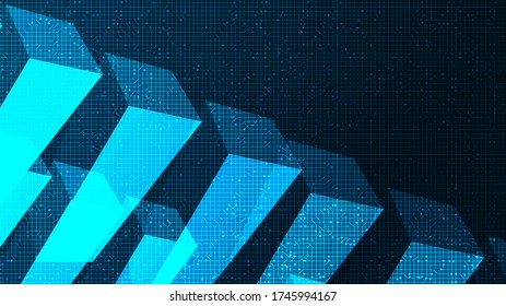 Abstract Technology Background,Hi-tech Digital and security Concept design,Free Space For text in put,Vector illustration.
