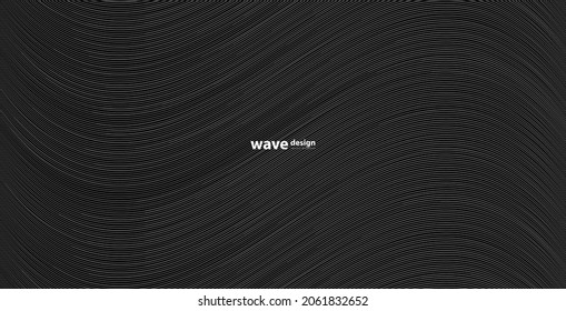 Abstract technology backgrounds by wave lines background. Curve modern pattern