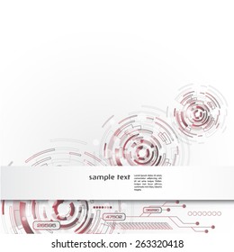 Abstract technology background.Vector.