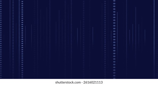 Abstract technology big data digital background. Dot blue wave light screen gradient texture background. 3d wave point fractal grid science futuristic audio.vector eps10