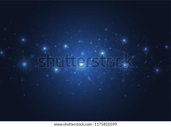 abstract technology big data visualization futuristic stock vector royalty free 1175810599 shutterstock