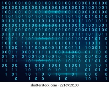 Resumen Tecnología Código binario Fondo.Datos binarios digitales y Concepto de datos seguros para el diseño de su sitio web, aplicación, interfaz de usuario. EPS10.