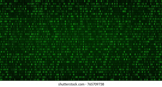 Abstract Technology Binary code Background.Digital binary data and Secure Data Concept