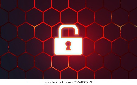 Abstract Technology Binary Code Dark Red Background. Cyber Attack, Ransomware, Malware, Scareware Concept