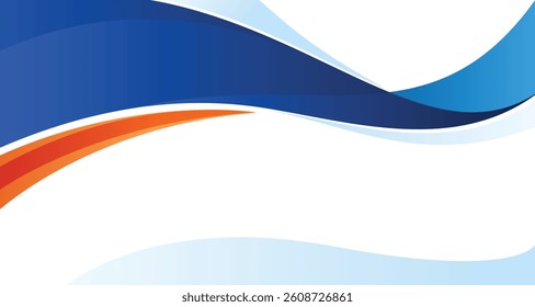 Abstract technology blue background with 3d concept. abstract particles blue wave background banner. Abstract blue wave shape with futuristic concept background
