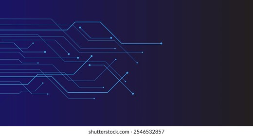 Tecnologia abstrata azul design de fundo.