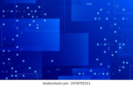 Abstract technology blue background. Eps10 vector