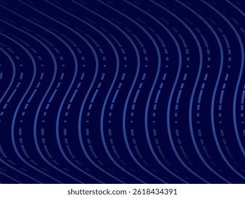 Abstract technology blue background lines, cyber nano information, abstract communication, future technology data innovation, internet network connection, suitable for posters, advertising, etc.