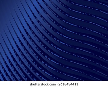 Abstract technology blue background lines, cyber nano information, abstract communication, future technology data innovation, internet network connection, suitable for posters, advertising, etc.
