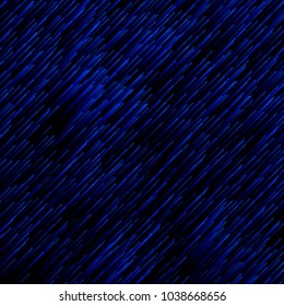 Abstract technology blue light lazer lines diagonally pattern on dark background. Vector graphic illustration