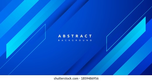 Abstract technology blue stripe speed background for cover business presentation or website wallpaper