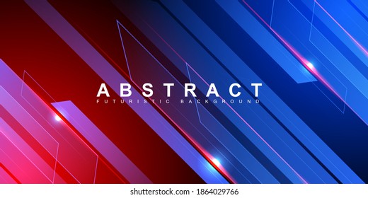 Abstract technology blue stripe speed background for cover business presentation or website wallpaper
