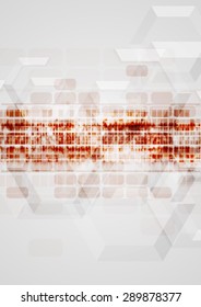 Abstract technology bright background. Vector design