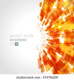 Líneas brillantes de tecnología abstracta con fondo vectorial claro. Eps 10.Concepto de papel tapiz móvil, fondo de banner web o diseño tipográfico con lugar para texto.