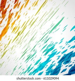 Abstract technology bright lines with light vector background. Eps 10.Concept for mobile wallpaper, web banner backdrop or typography design with place for text.