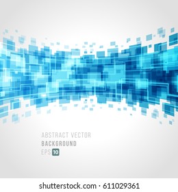 Abstract technology bright lines with light vector background. Eps 10.Concept for mobile wallpaper, web banner backdrop or typography design with place for text.