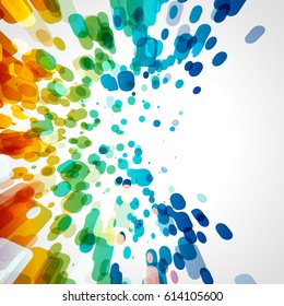 Tecnología abstracta líneas brillantes con fondo de vector de luz. Eps 10.Concepto de papel tapiz móvil, fondo de banner web o diseño tipográfico con lugar para texto.