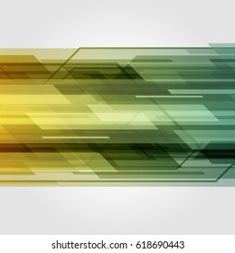 Abstract technology bright lines with light vector background. Eps 10.Concept for mobile wallpaper, web banner backdrop or typography design with place for text.