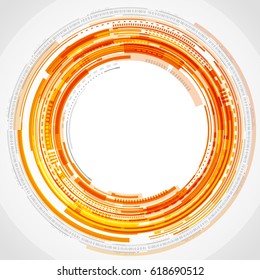 Abstract technology bright lines with light vector background. Eps 10.Concept for mobile wallpaper, web banner backdrop or typography design with place for text.