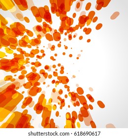 Abstract technology bright lines with light vector background. Eps 10.Concept for mobile wallpaper, web banner backdrop or typography design with place for text.