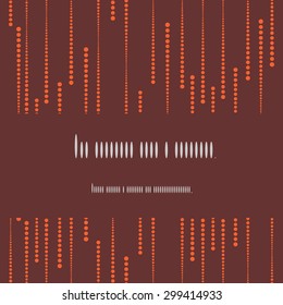 Abstract Technology. Brown background. Vector illustration. Place for your text.