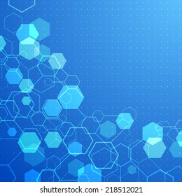 Abstrakte Technologie, geschäftlicher Hintergrund 