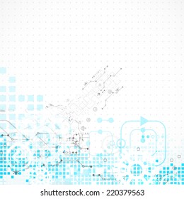 Abstract technology business background