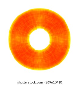 Abstract technology circle, design for logo